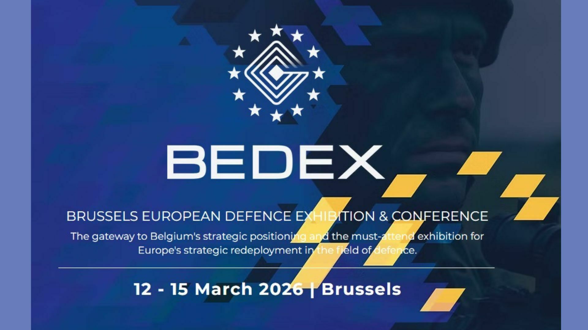 BEDEX : First defense exhibition in Belgium